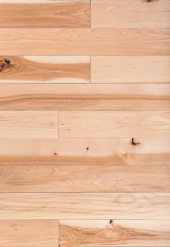 Hickory 90 Pardoseli din lemn solid plat