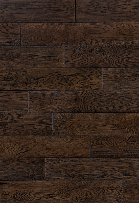 Stejar alb 90 Pardoseli din lemn solid periat adânc